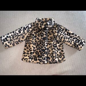 Toddler fur jacket